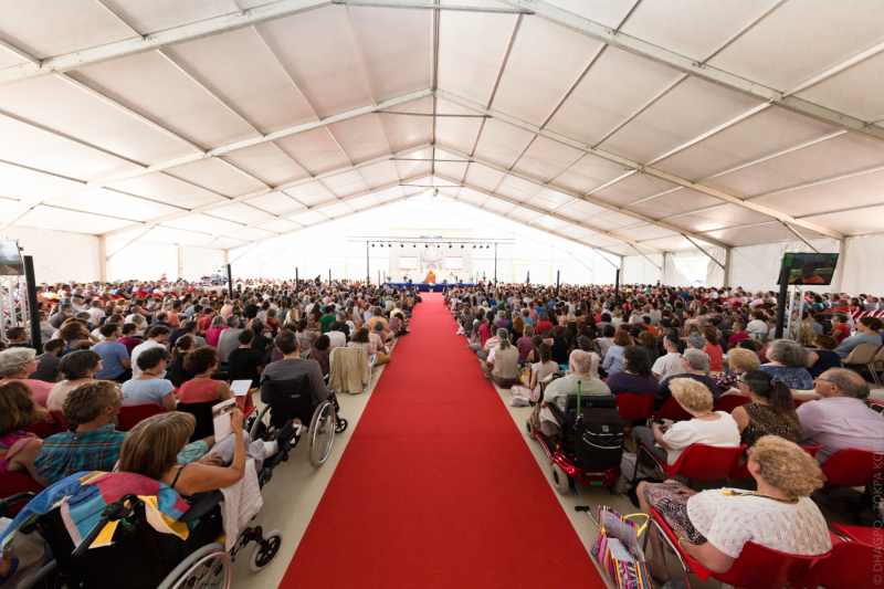 31 juillet 2015 : consécration de l’Institut Dhagpo Kagyu Ling