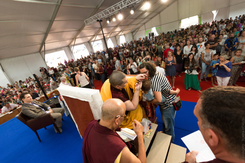 31 juillet 2015 : consécration de l’Institut Dhagpo Kagyu Ling