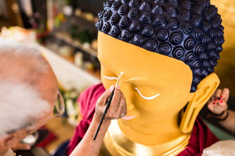 31 juillet 2015 : consécration de l’Institut Dhagpo Kagyu Ling