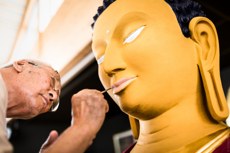 31 juillet 2015 : consécration de l’Institut Dhagpo Kagyu Ling