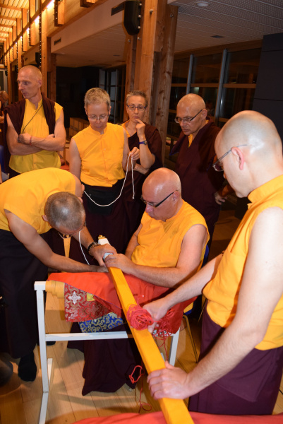 31 juillet 2015 : consécration de l’Institut Dhagpo Kagyu Ling