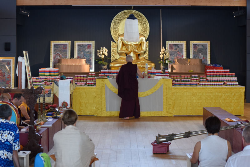 31 juillet 2015 : consécration de l’Institut Dhagpo Kagyu Ling