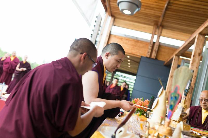 31 juillet 2015 : consécration de l’Institut Dhagpo Kagyu Ling