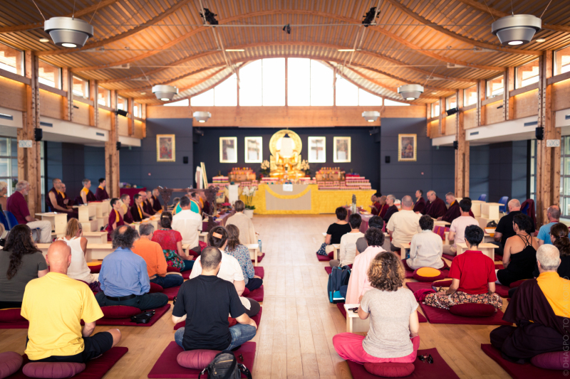 31 juillet 2015 : consécration de l’Institut Dhagpo Kagyu Ling