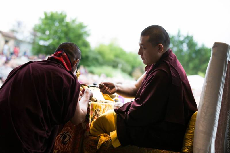 31 juillet 2015 : consécration de l’Institut Dhagpo Kagyu Ling