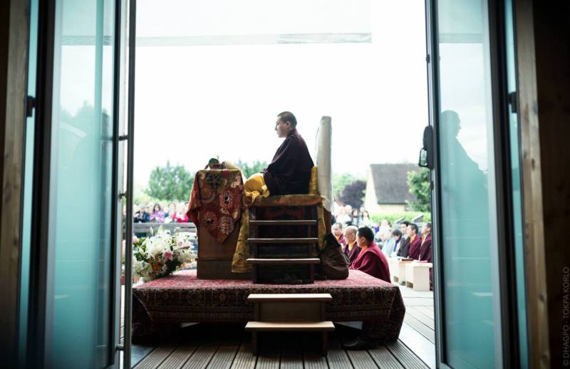 31 juillet 2015 : consécration de l’Institut Dhagpo Kagyu Ling