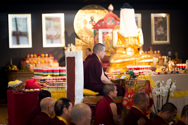 31 juillet 2015 : consécration de l’Institut Dhagpo Kagyu Ling