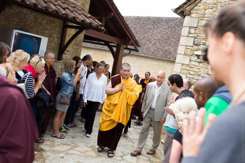 31 juillet 2015 : consécration de l’Institut Dhagpo Kagyu Ling