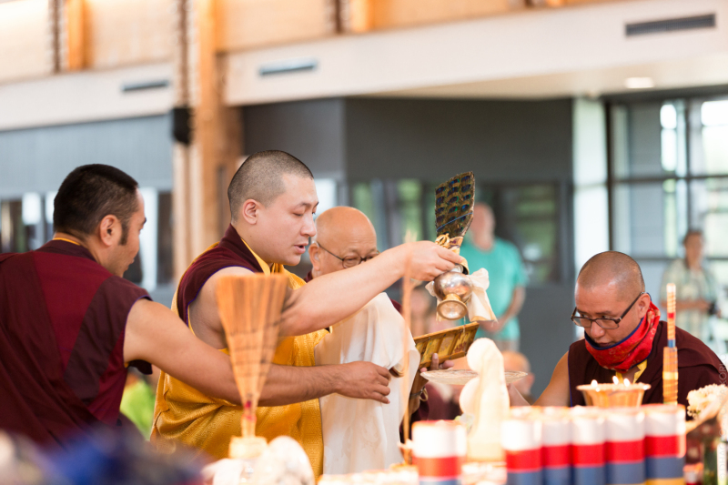 31 juillet 2015 : consécration de l’Institut Dhagpo Kagyu Ling