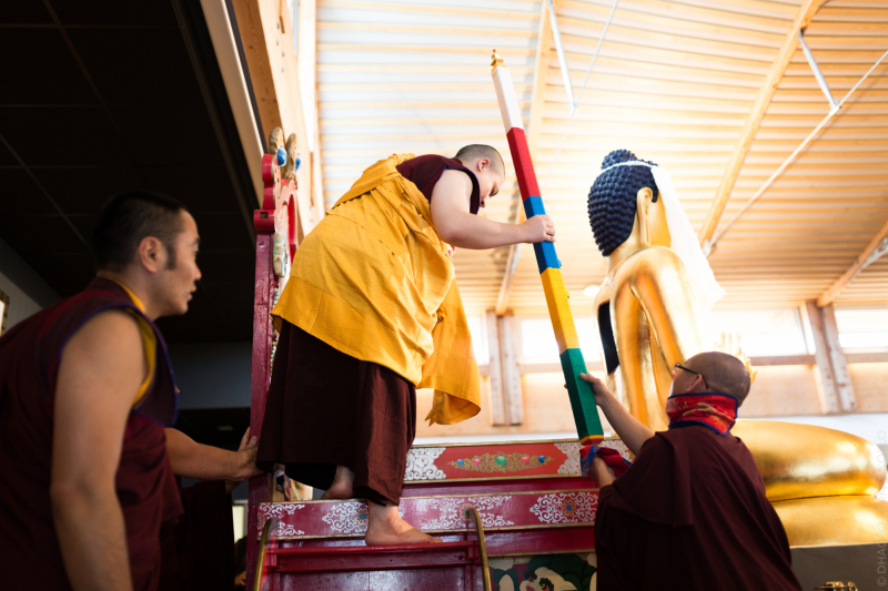 31 juillet 2015 : consécration de l’Institut Dhagpo Kagyu Ling