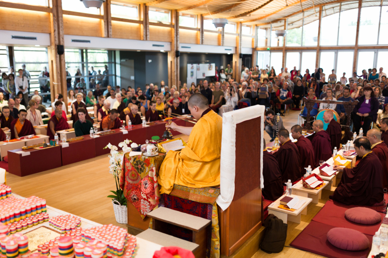 31 juillet 2015 : consécration de l’Institut Dhagpo Kagyu Ling
