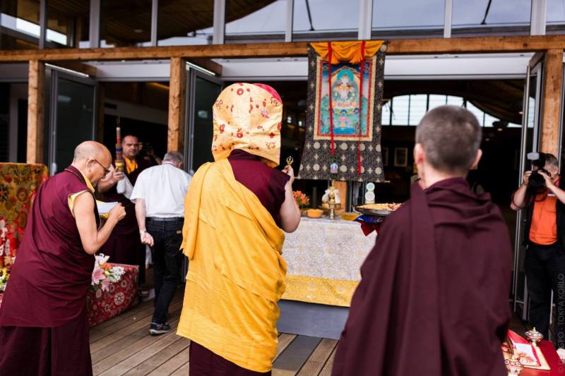 31 juillet 2015 : consécration de l’Institut Dhagpo Kagyu Ling