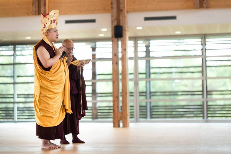 31 juillet 2015 : consécration de l’Institut Dhagpo Kagyu Ling