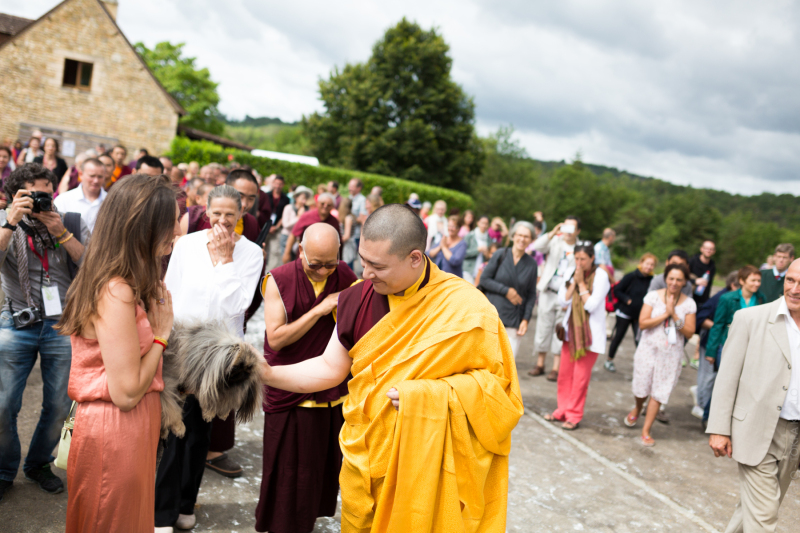 31 juillet 2015 : consécration de l’Institut Dhagpo Kagyu Ling