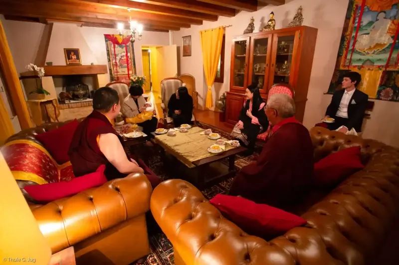 Présentation de Thugseyla à Dhagpo Kagyu Ling