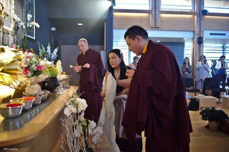 Présentation de Thugseyla à Dhagpo Kagyu Ling