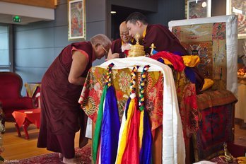 Présentation de Thugseyla à Dhagpo Kagyu Ling