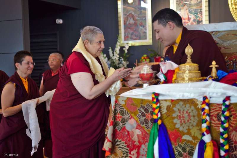 Présentation de Thugseyla à Dhagpo Kagyu Ling