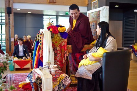 Présentation de Thugseyla à Dhagpo Kagyu Ling