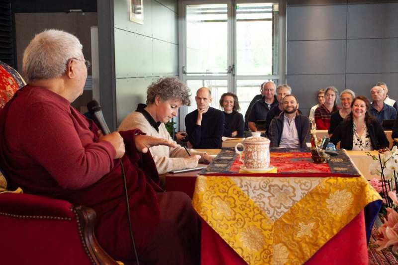 Retour en images sur la dernière retraite d’étude et méditation guidée par lama Jigmé Rinpoché, à Dhagpo Kagyu Ling