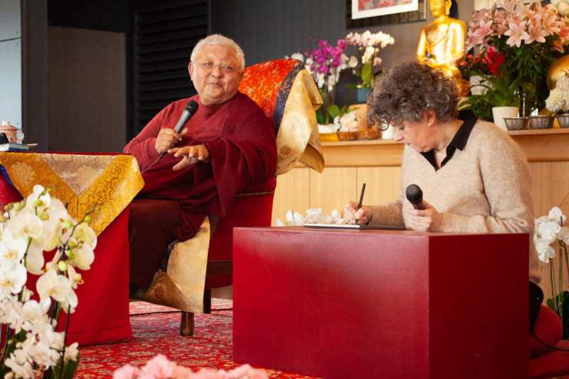 Retour en images sur la dernière retraite d’étude et méditation guidée par lama Jigmé Rinpoché, à Dhagpo Kagyu Ling