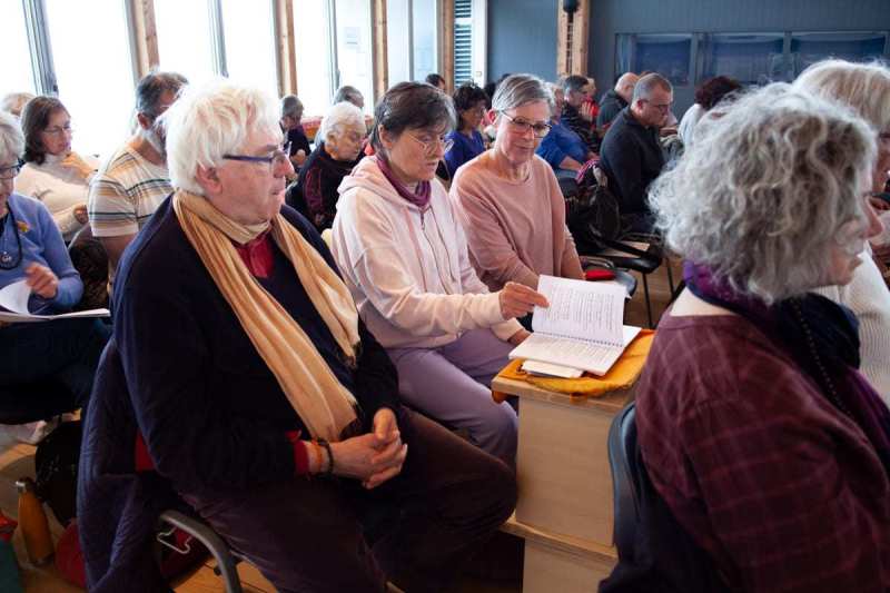Retour en images sur la dernière retraite d’étude et méditation guidée par lama Jigmé Rinpoché, à Dhagpo Kagyu Ling