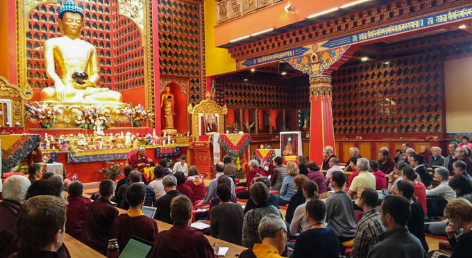enseignement de lama Jigmé Rinpoché