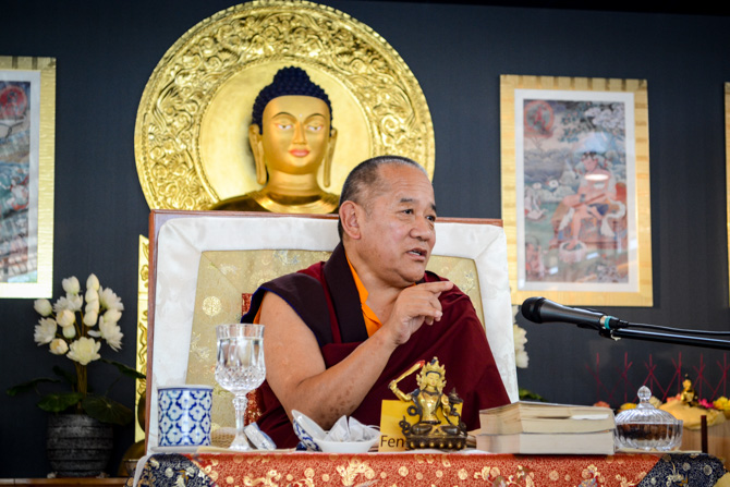 Khenpo Chödrak Rinpoché, juillet 2016