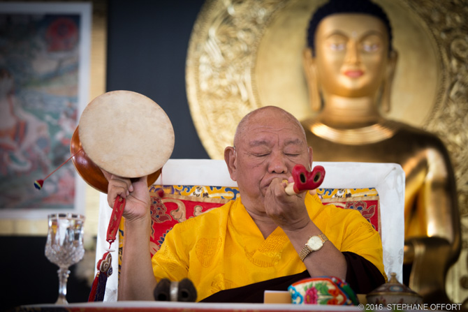 Beru Khyentsé Rinpoché : transmission.