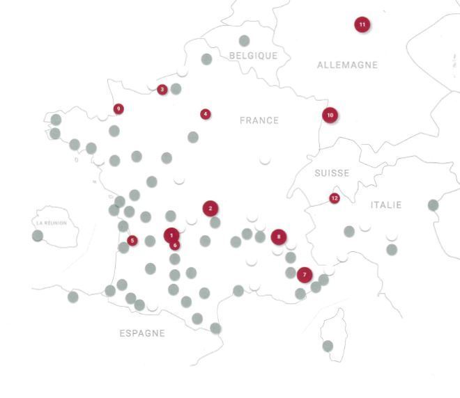 Centres d'accueil - Un réseau de centres d’apprentissage et de méditation