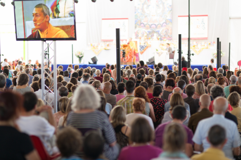 31 juillet 2015 : consécration de l’Institut Dhagpo Kagyu Ling