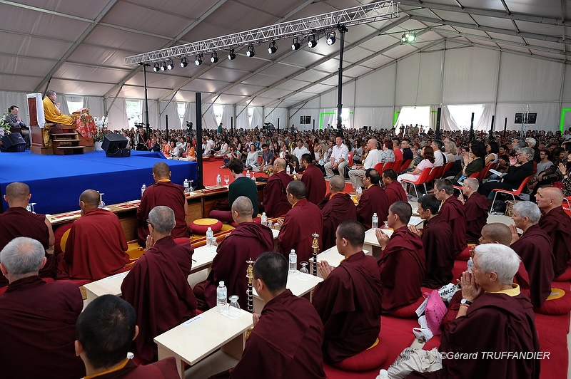 31 juillet 2015 : consécration de l’Institut Dhagpo Kagyu Ling