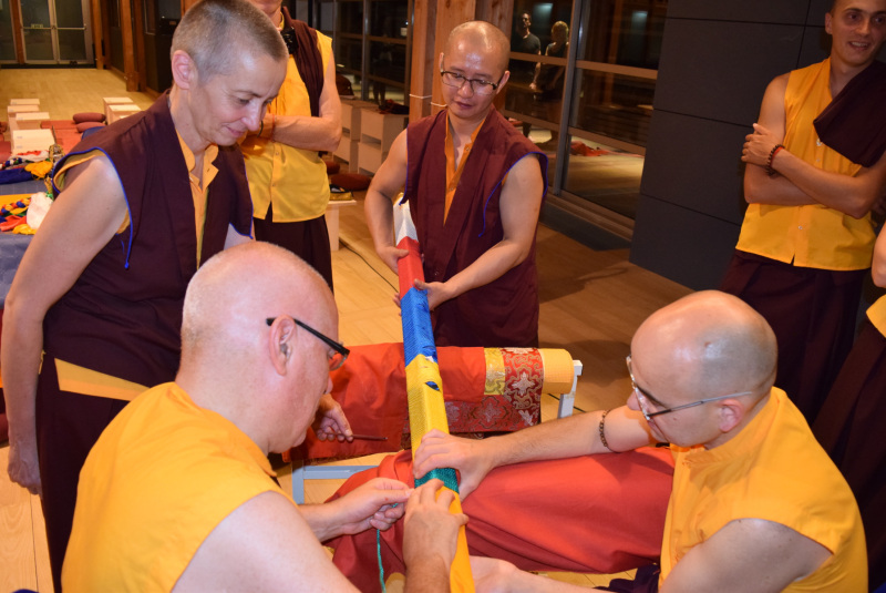31 juillet 2015 : consécration de l’Institut Dhagpo Kagyu Ling