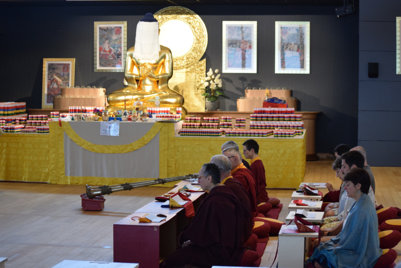 31 juillet 2015 : consécration de l’Institut Dhagpo Kagyu Ling