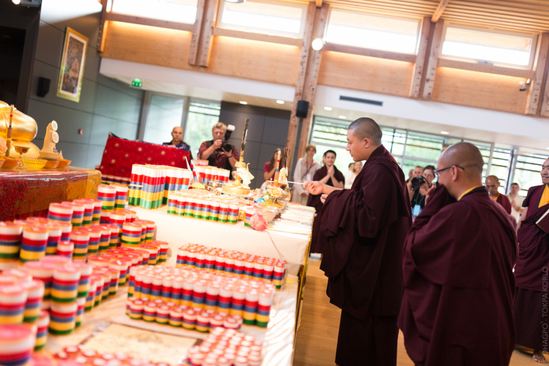 31 juillet 2015 : consécration de l’Institut Dhagpo Kagyu Ling