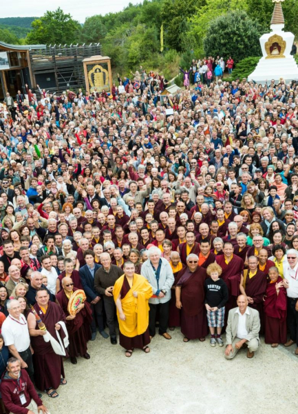 31 juillet 2015 : consécration de l’Institut Dhagpo Kagyu Ling