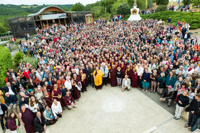 31 juillet 2015 : consécration de l’Institut Dhagpo Kagyu Ling