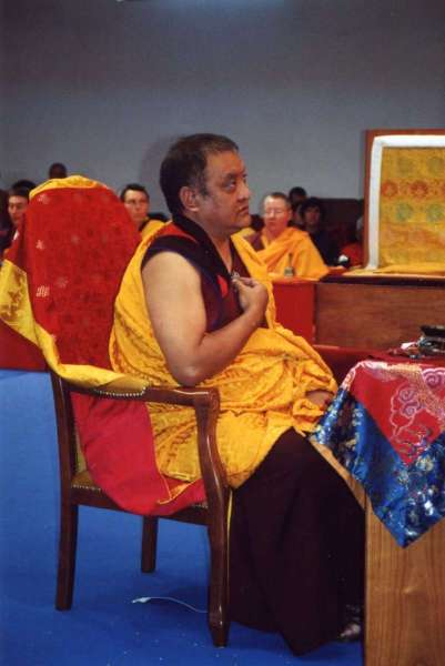 21 juillet 2001, le bouddha du grand temple de Kundreul Ling : de la création à la consécration