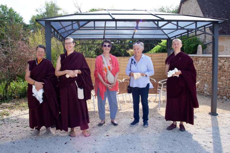 Son Éminence Trungram Gyatrul Rinpoché à Dhagpo Kagyu Ling