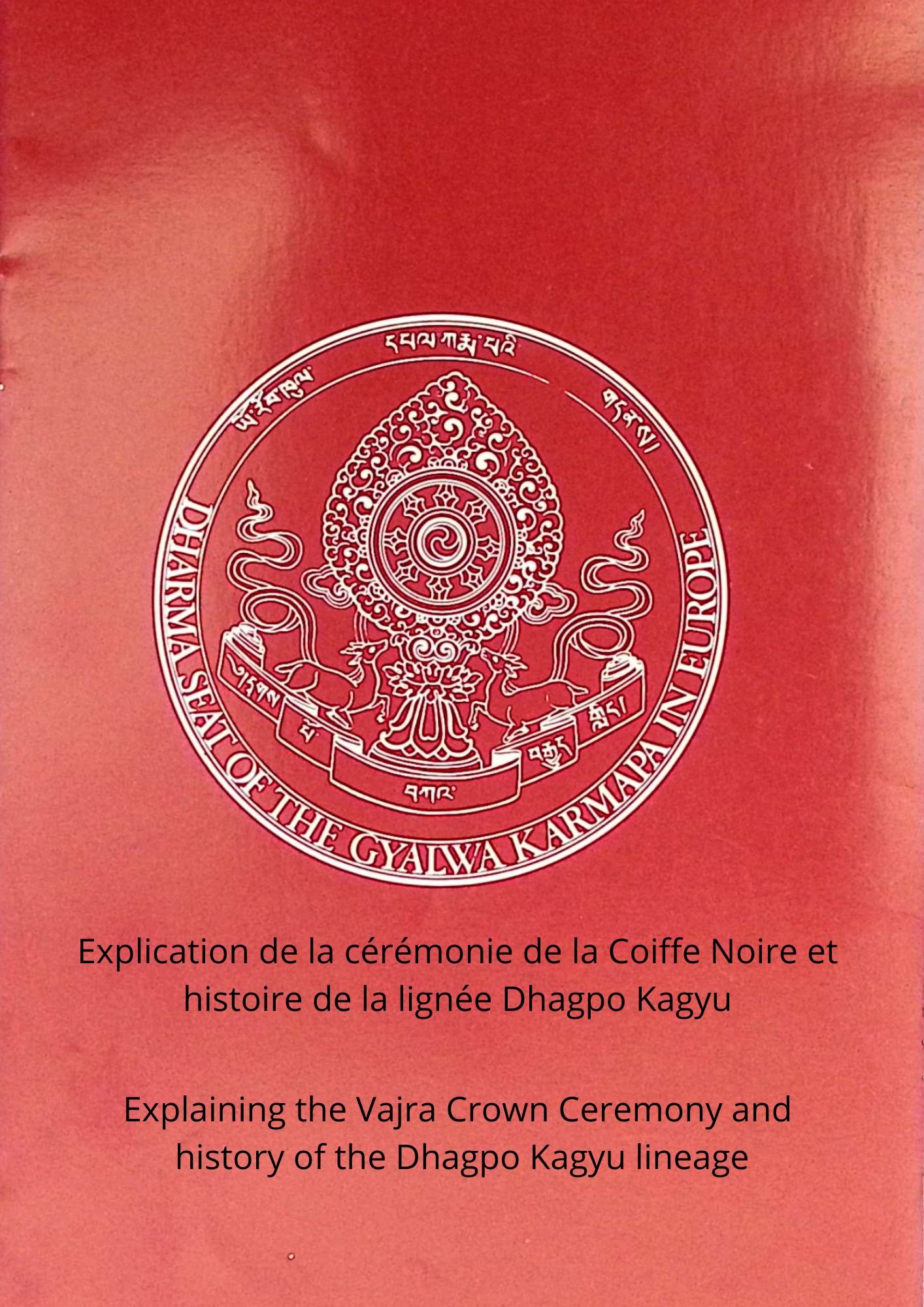 Cérémonie de la Coiffe et histoire de la lignée Premiere sortie de retraite 1987