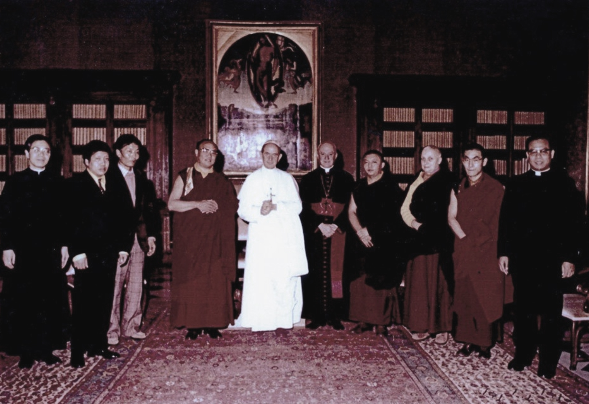 17 janvier 1975 : le XVIe Karmapa rencontre le Pape Paul VI au Vatican