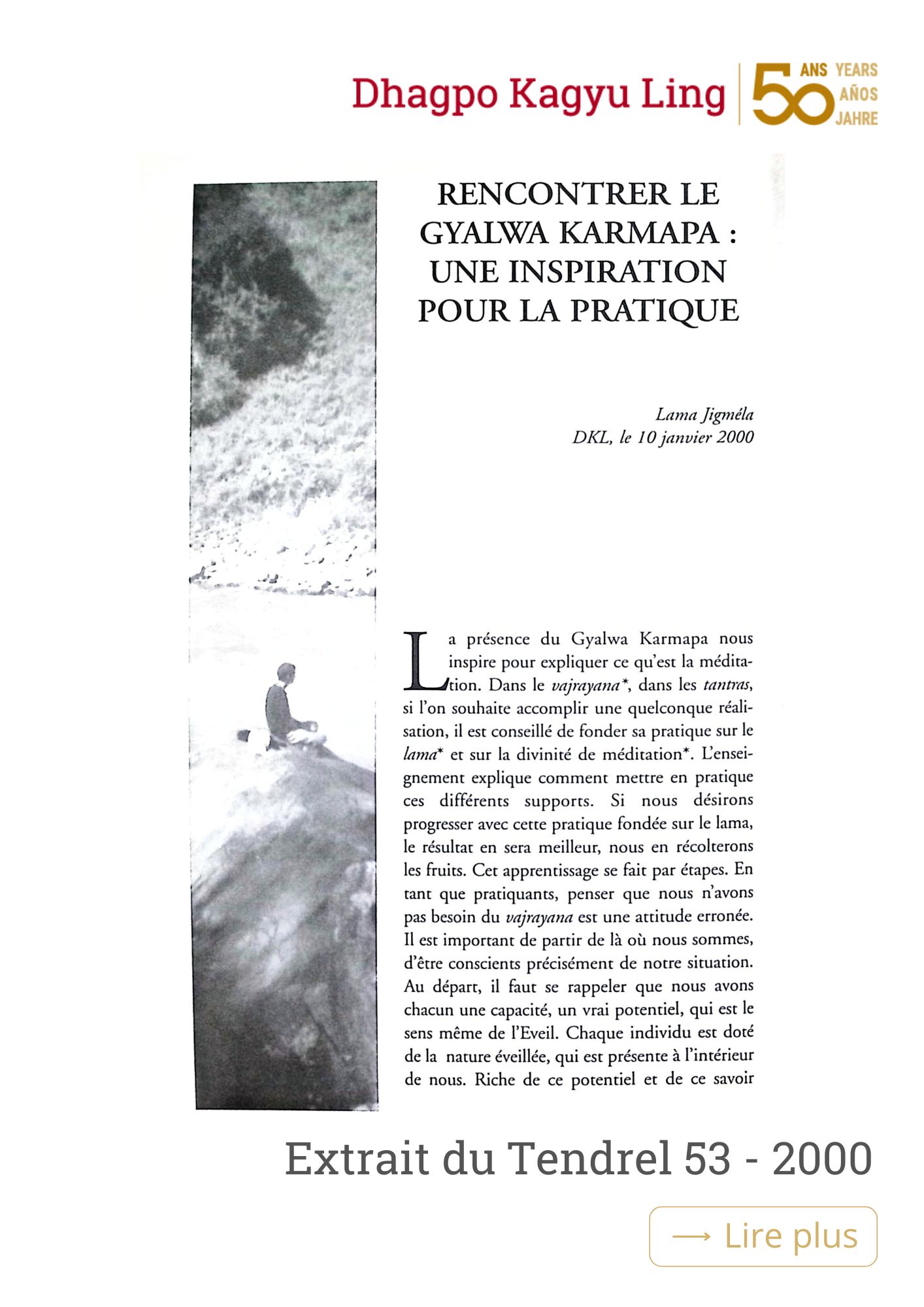 Tendrel 53_2000 Premiere sortie de retraite 1987