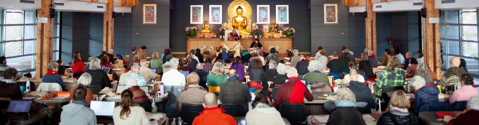 Un mois de retraite pour combiner la pratique de l’apprentissage et de la méditation