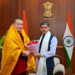 Karmapa rencontre le gouverneur du Tamil Nadu