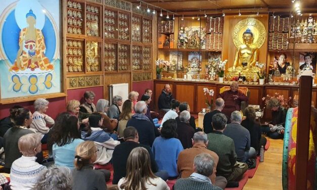 ¡Qué alegría reencontrarse con lama Jigme Rimpoché!